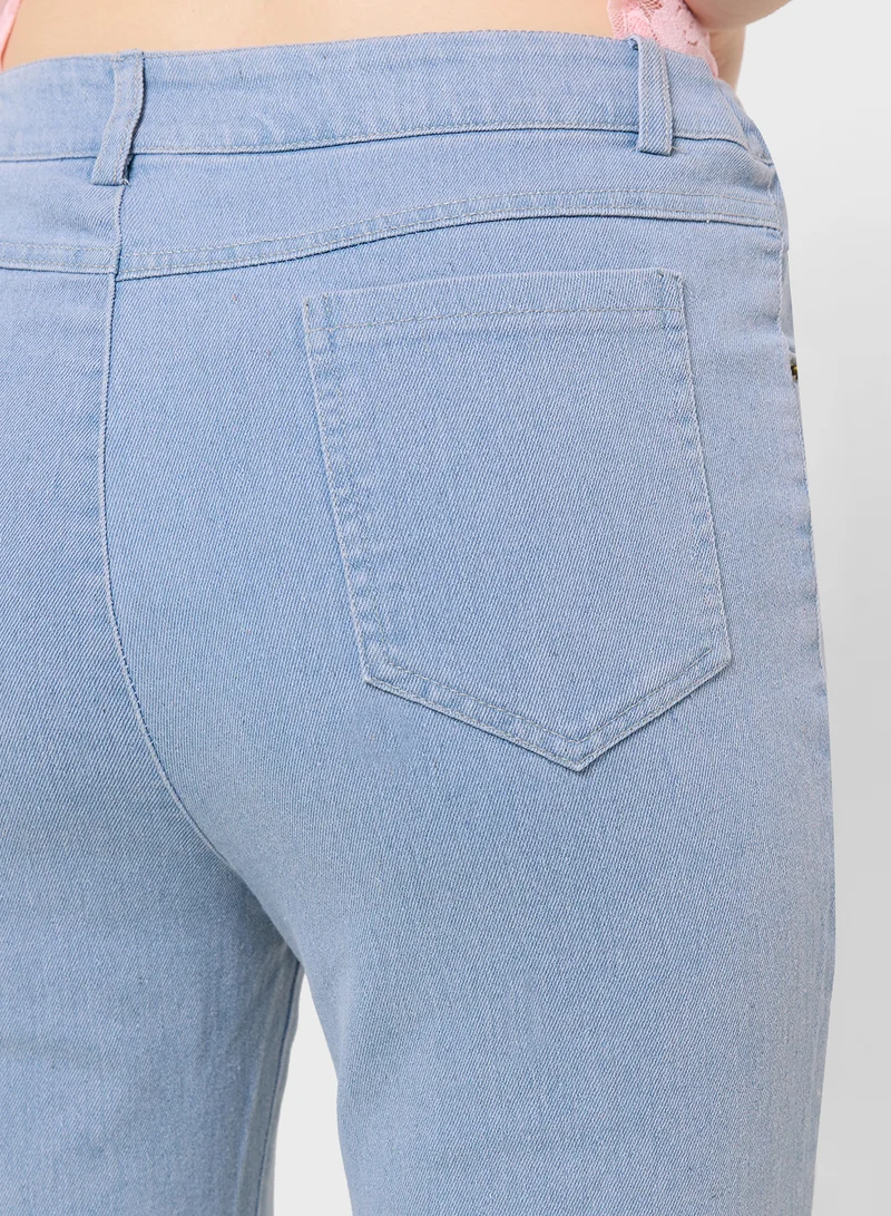 Ginger High Waist Flared Jeans