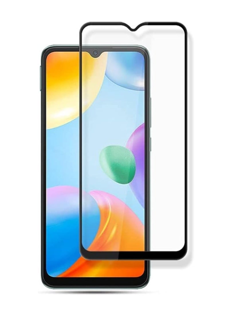 Full Glass Screen Protector For Nokia C10/ C20 - Black Frame - Image 2