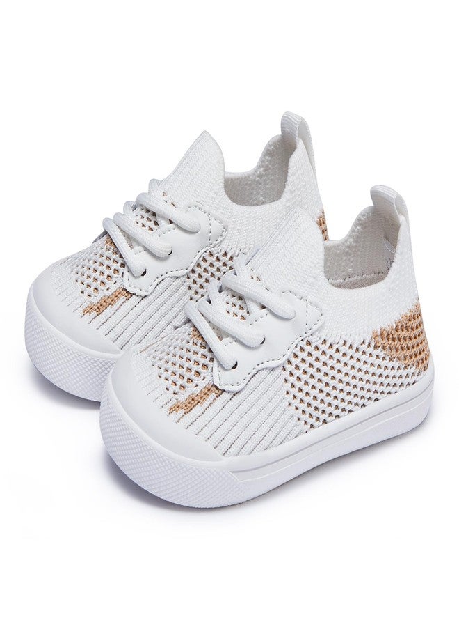 BMCiTYBM Baby Walking Shoes Girls Boys Sneakers Infant Shoes 6 9 12 18 24 Months Khaki Size 12-18 Months Toddler, 7-khaki, 12-18 Months - Image 3