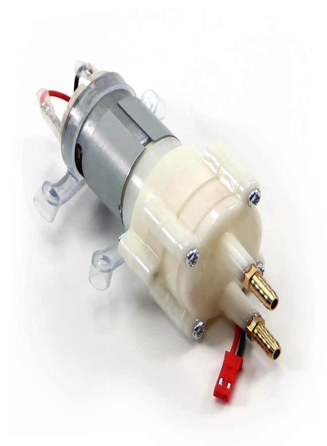 Fielect 5-12V Self Priming Diaphragm Pump Motor Shock Absorption Water Pumps DC Diaphragm Pump 5mm Copper Mouth R385 with JST Wire - Image 1