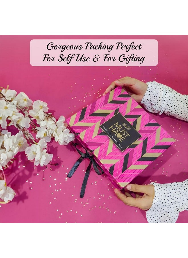 Iba Iba Must Have Complete Makeup Box for Women (Dusky) with 11 Essential Products l Waterproof l Bridal Makeup l Full Face Makeup | 100% Vegan & Cruelty Free  - Image 4