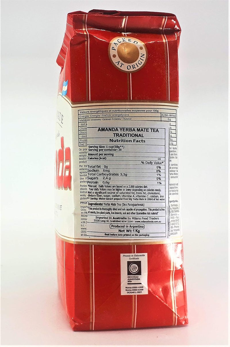Amanda أماندا ييربا ماتي 1000غ - Image 2
