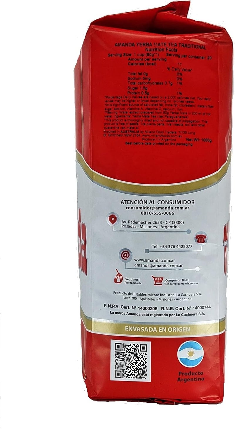 Amanda أماندا ييربا ماتي 1000غ - Image 3