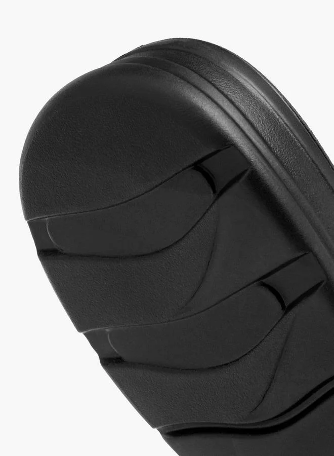 LBL by Shoexpress BLACK Men Hook & Loop Arabic Sandals for Men | Best Price UAE