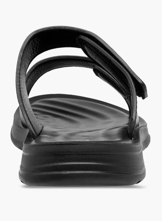 LBL by Shoexpress BLACK Men Hook & Loop Arabic Sandals for Men | Best Price UAE