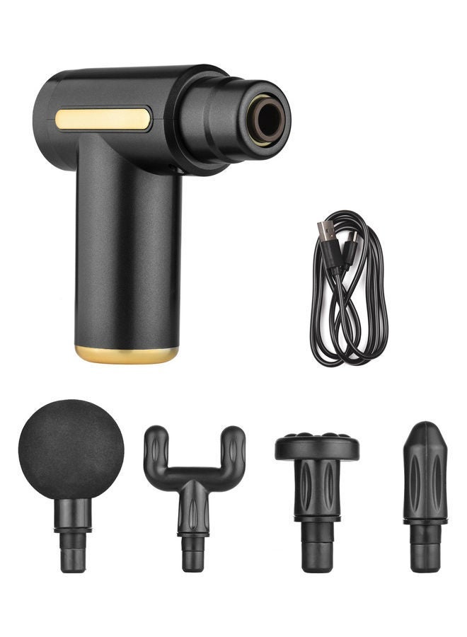 نيبمينينت 6-Level Mini Fascia Massager with 4 Heads and USB Cable - Image 3