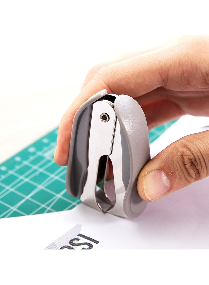 ديلي E0232 مزيل الدبابيس - يزيل ما يصل إلى 25 ورقة، أبيض/أزرق/أسود - Image 4