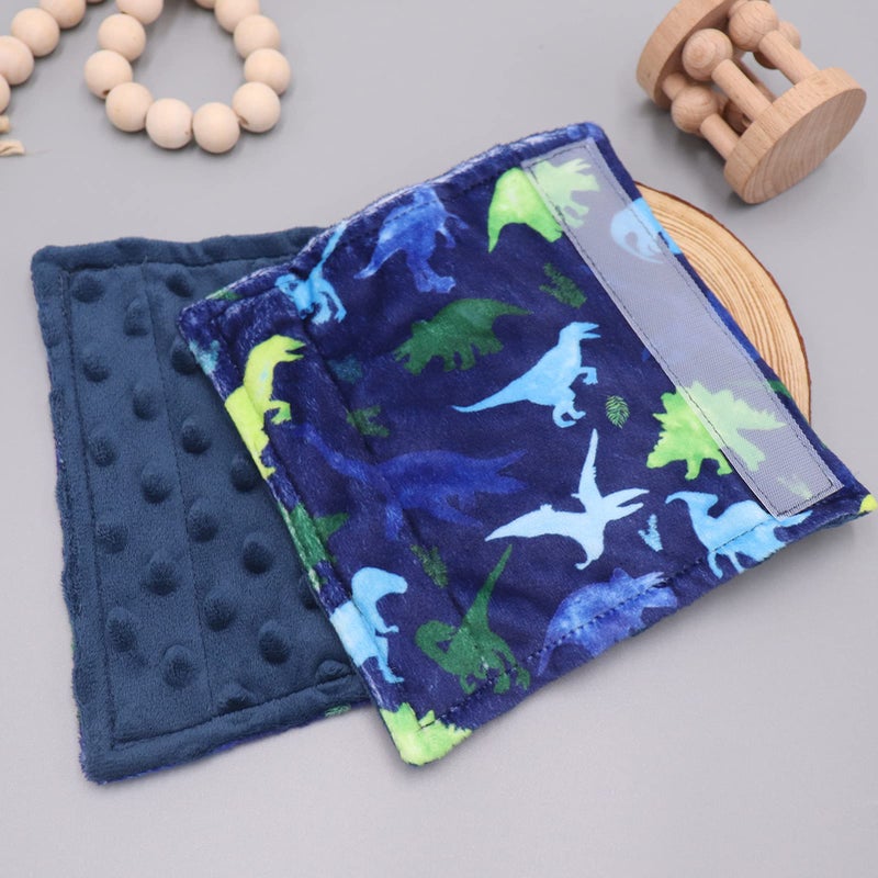 TANOFAR Baby Strap Cover  Stroller Strap Cover  Dinosaur Car Seat Strap Covers  Car Seat Straps Shoulder Pads  2 Pack  Watercolor Pattern  For Baby Toddler Infant Boy Girl - Image 5