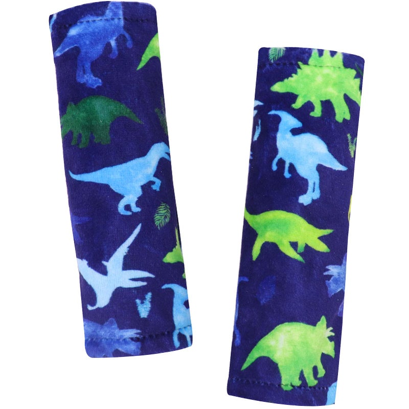 TANOFAR Baby Strap Cover  Stroller Strap Cover  Dinosaur Car Seat Strap Covers  Car Seat Straps Shoulder Pads  2 Pack  Watercolor Pattern  For Baby Toddler Infant Boy Girl - Image 1