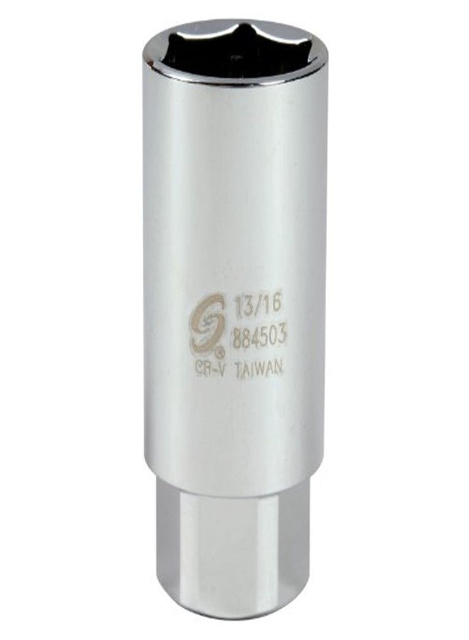 Sunex Tools Sunex 884503 3/8-Inch Drive 13/16-Inch Spark Plug Socket - Image 1