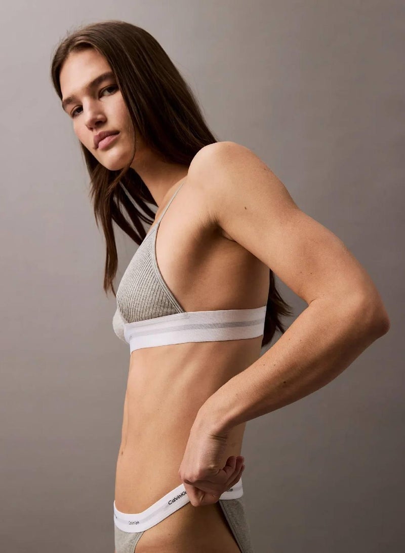 كالفن كلاين برا بتصميم مثلث - Cotton Modal Rib - Image 5
