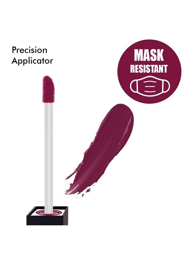 FORSURE Matte Me Liquid Lipstick Combo Of 2 (Non Transferable) (Red & Maroon) - Image 5