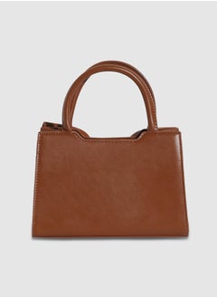 Haute Sauce Bow Mini Handbag - Brown  - Image 3