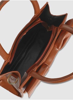 Haute Sauce Bow Mini Handbag - Brown  - Image 4
