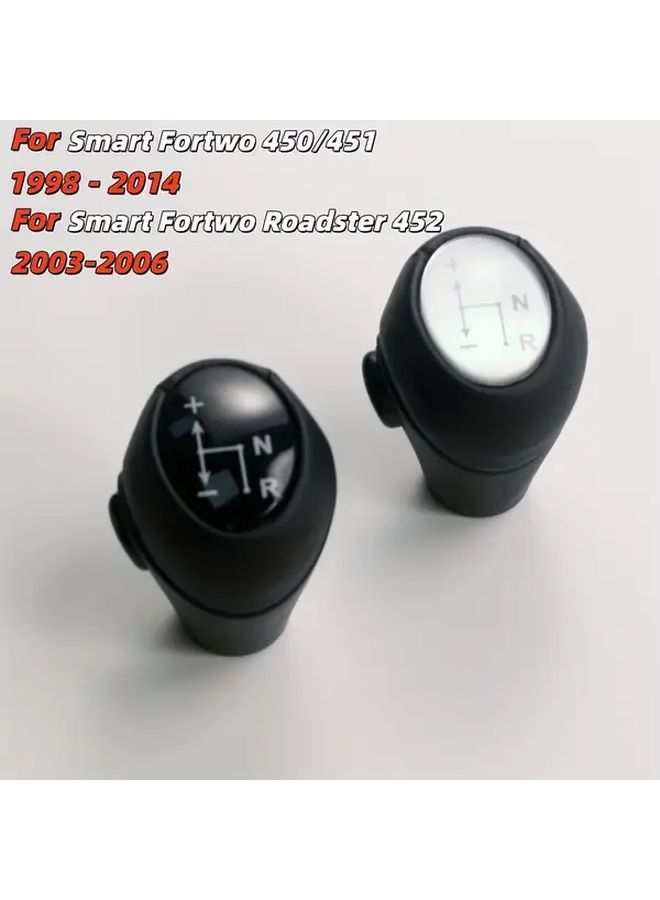 Automatic Gear Shift Knob Lever Shifter For Car Interior Upgrade Black Color - Image 3