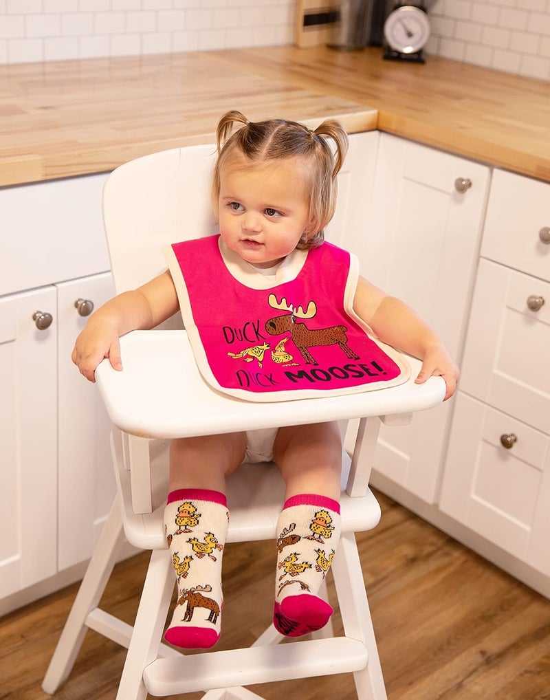 Lazy One LazyOne Animal-Print Baby Bibs, Cute Baby Shower Gifts, One Size - Image 4