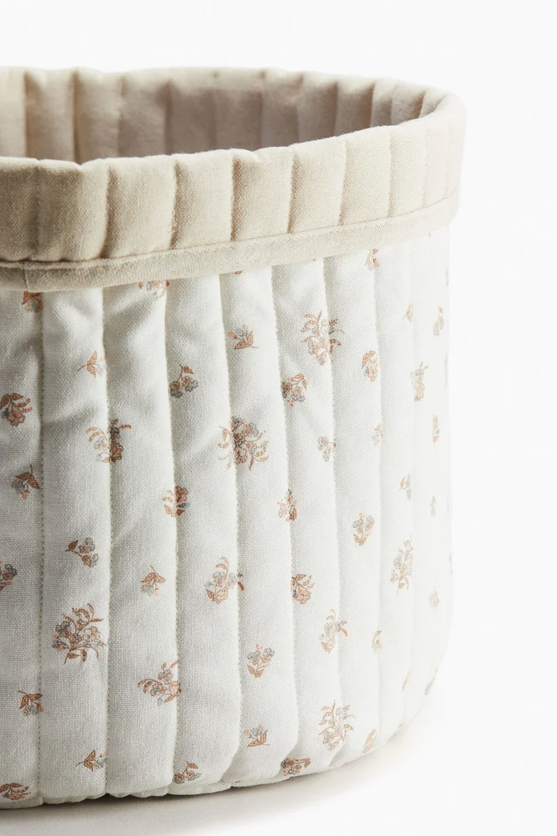 H&M Large quilted storage basket