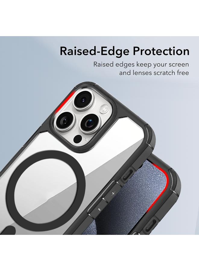 S-TOP Case For iPhone 14 Plus MagSafe Acrylic Hybrid TPU Phone Case - Image 5