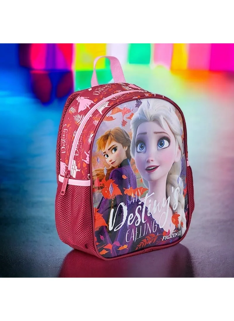 Frocx Frozen Licensed Kindergarten Bag Single Compartment Hawk My Destiny and Lunch Box