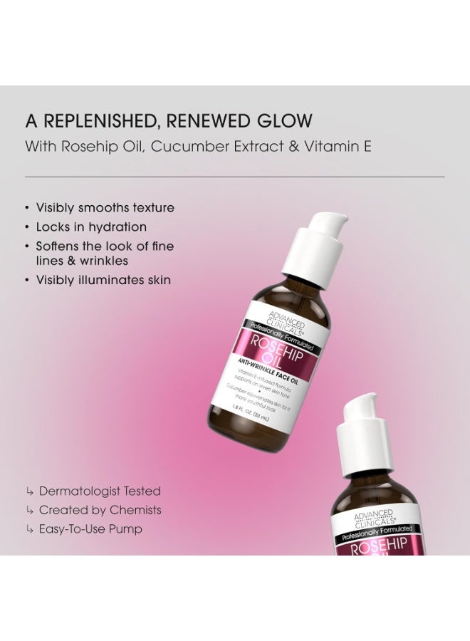 أدفانسد كلينيكال زيت ثمر الورد المضاد للتجاعيد 53 مل - Image 3