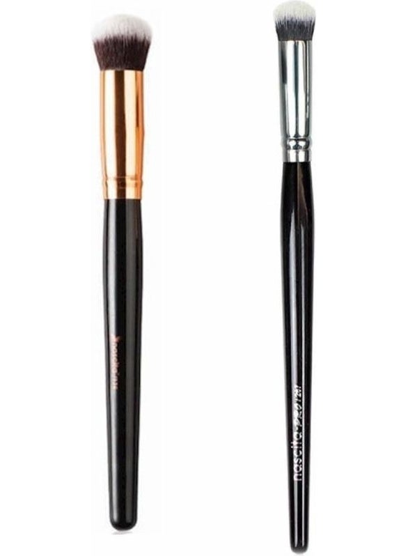 Nascita Concealer Brush 136+PRO Round Tip Concealer Brush 267 