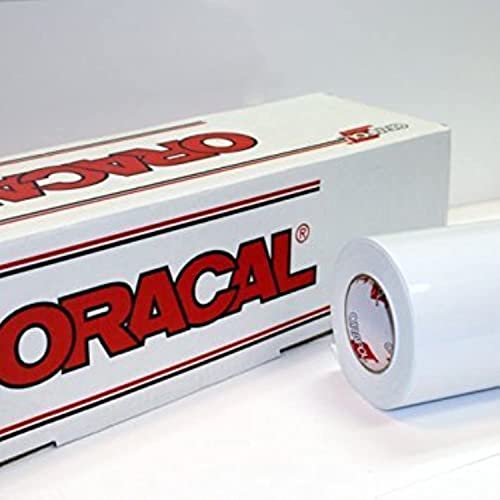 ORACAL 24" x 10 Ft Roll of Oracal 651 White Vinyl for Craft Cutters and Vinyl Sign Cutters - Image 4