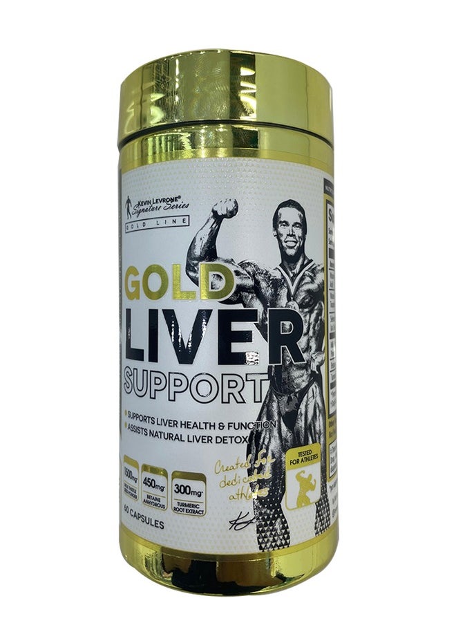 KEVIN LEVRONE Gold Liver Support,60 Capsules 