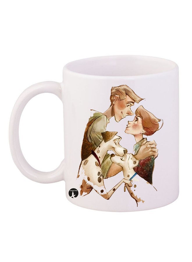 RYN Disney Mug White/Green/Brown 11ounce