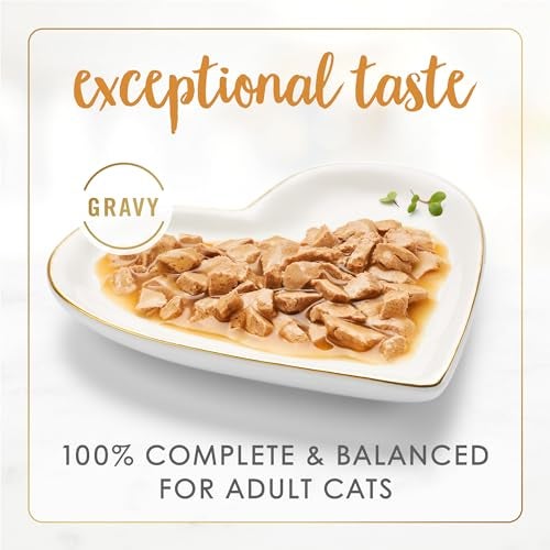 Fancy Feast Purina Fancy Feast Gravy Lovers Chicken Hearts and Liver Feast Grilled Gourmet Cat Food in Wet Cat Food Gravy - (Pack of 24) 3 oz. Cans - Image 2