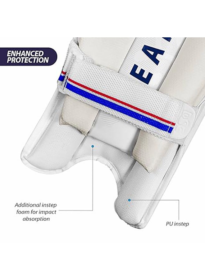 DSC Intense Speed Leather Cricket Batting Legguard for Mens | Size - Mens | Right Hand  - Image 5