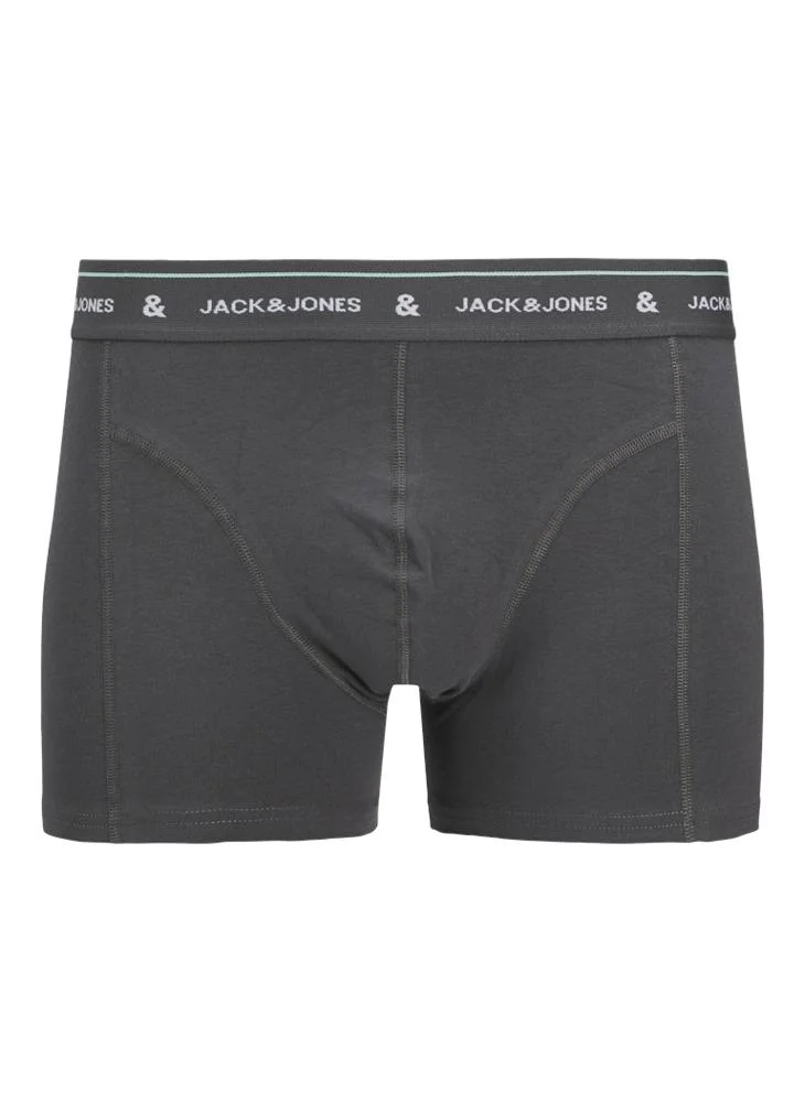 جاك اند جونز Jacron 3 Pack Logo Band Solid Trunks