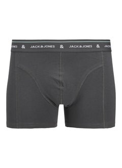 JACK & JONES Jacron 3 Pack Logo Band Solid Trunks  - Image 5