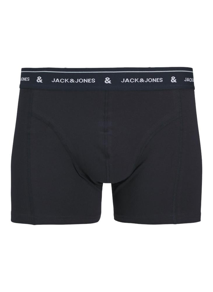 JACK & JONES - Jacron 3 Pack Logo Band Solid Trunks - Image 1