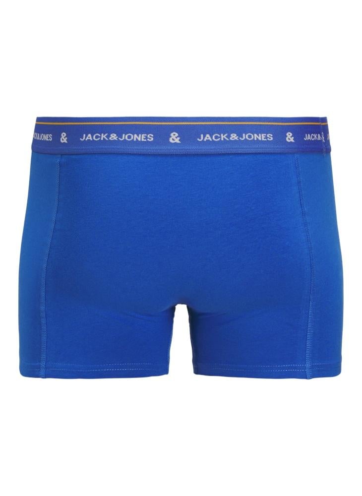 JACK & JONES - Jacron 3 Pack Logo Band Solid Trunks - Image 1