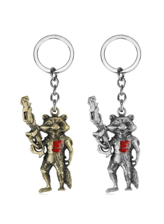 NIBEMINENT Marvel's Guardians Of The Galaxy Rocket Key Chain - Image 2