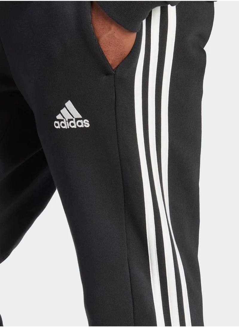 اديداس Essentail Fleece 3 Stripe Sweatpants