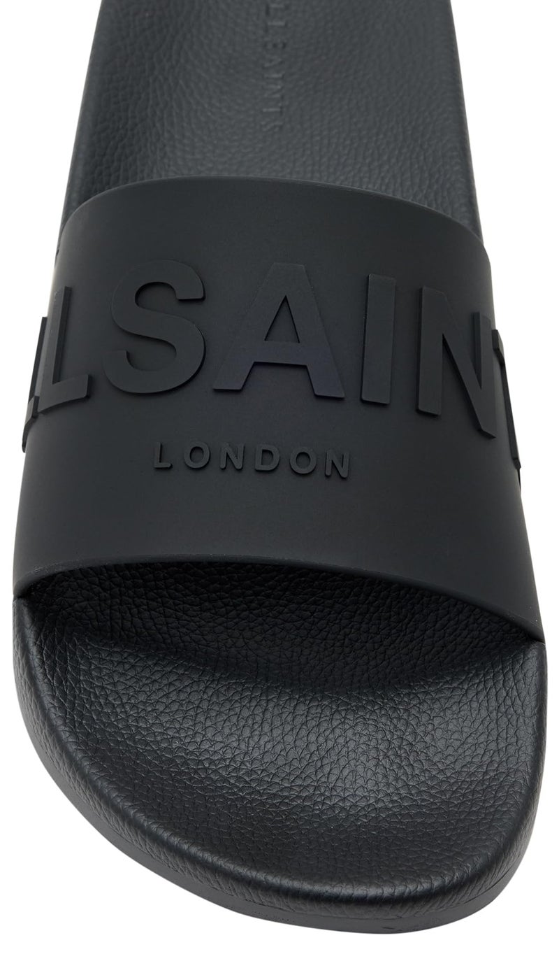 AllSaints Men's Footwear Biggy Slider US 13 Black - Image 2