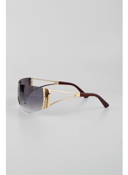 Silvio Monetti Brown Gradient UV400 Filter Women's Sunglasses G24SMFJ3521R02  - Image 2