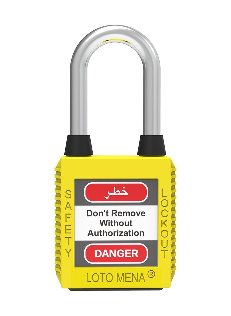 LOTO MENA lotosafety padlock ( yellow )