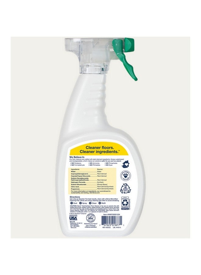 BONA Lemon Mint Scented Hard-Surface Floor Cleaner 946 ml WM700051224 - Image 2