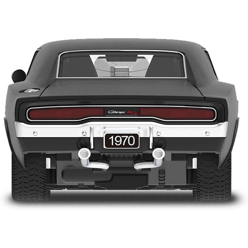 Rastar - 1970 Dodge Charger R/T 1/16 with Remote Control - Black - 99010 - Image 2
