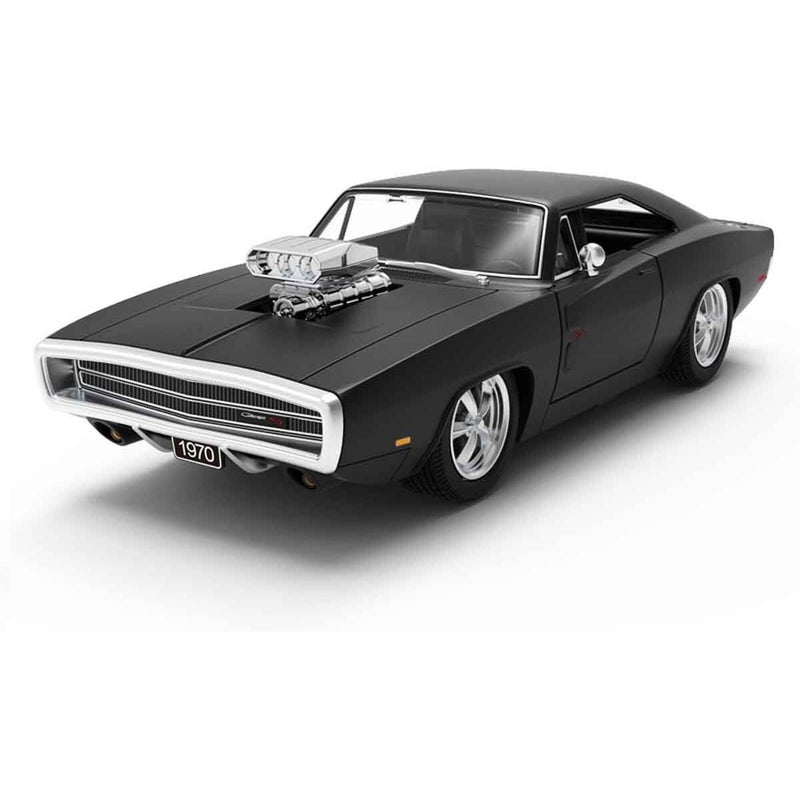 Rastar - 1970 Dodge Charger R/T 1/16 with Remote Control - Black - 99010 - Image 5