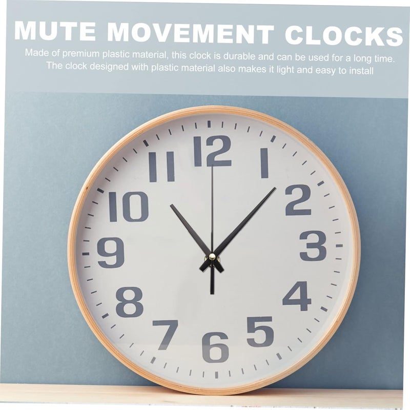 Lightweight STOBOK 5Pcs Clock Mechanism with Silent Movement Decorative Wall Clocks for Living Room and Design Battery Operated No Ticking for Peaceful Environments Global upgraded economical craftsmanship Wide range expanded design Polished safe edge Scratch resistant Moisture proof Local supply chain stock Leakproof sealed Practical experience crafted Season change compatible build Space saving Climate adapted delivery plan Storage transit efficiency build Labor saving optimized design Personal & public compatible High precision lightweight material Seasonal & permanent compatible Gulf market trial optimized design Spec upgraded improved quality Economical upgraded quality Simple practical structure Small apartment fit Low maintenance Water rust proof Flexible varied design - Image 3