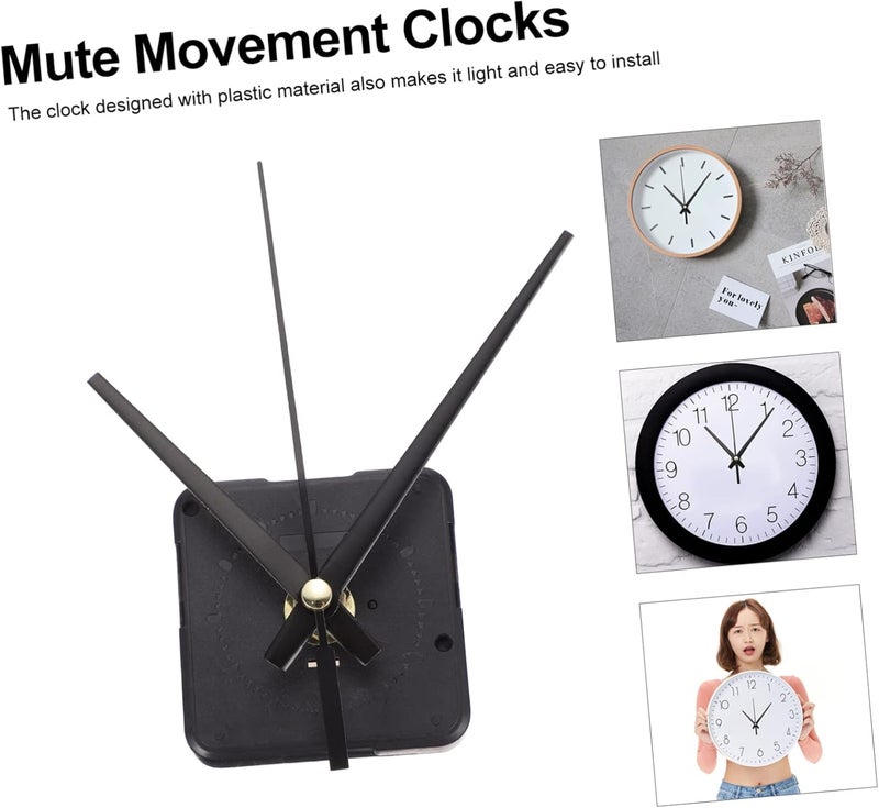 Lightweight STOBOK 5Pcs Clock Mechanism with Silent Movement Decorative Wall Clocks for Living Room and Design Battery Operated No Ticking for Peaceful Environments Global upgraded economical craftsmanship Wide range expanded design Polished safe edge Scratch resistant Moisture proof Local supply chain stock Leakproof sealed Practical experience crafted Season change compatible build Space saving Climate adapted delivery plan Storage transit efficiency build Labor saving optimized design Personal & public compatible High precision lightweight material Seasonal & permanent compatible Gulf market trial optimized design Spec upgraded improved quality Economical upgraded quality Simple practical structure Small apartment fit Low maintenance Water rust proof Flexible varied design - Image 5