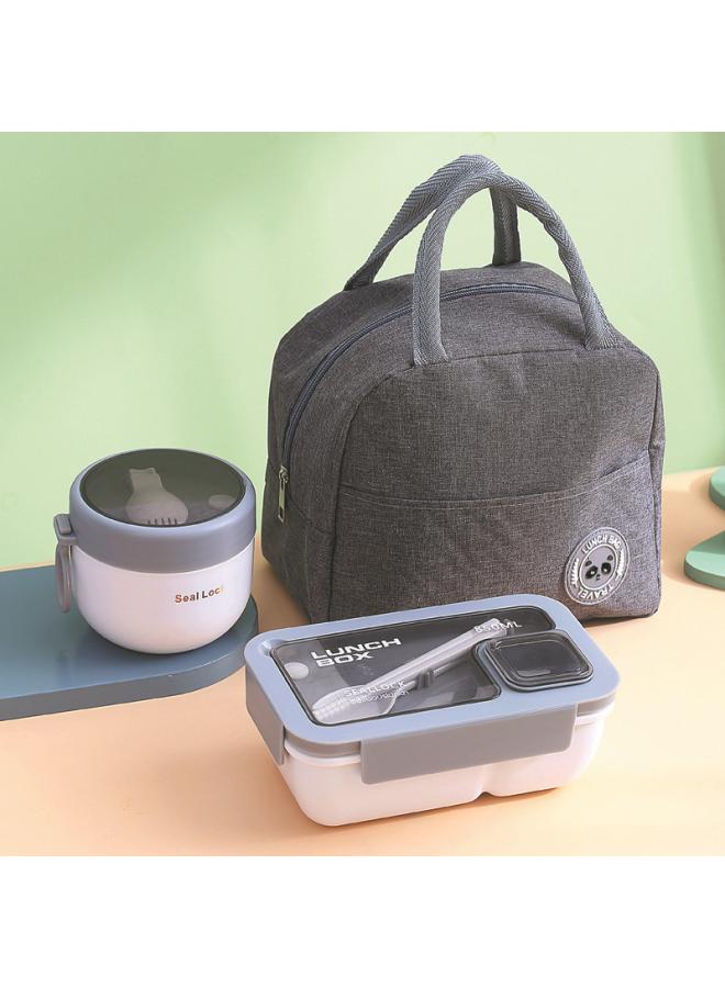 Rectangular Compartment Lunch Box Can Be Put Into Microwave Oven Student Adult Lunch Box Special Tableware Office Workers Lunch Box