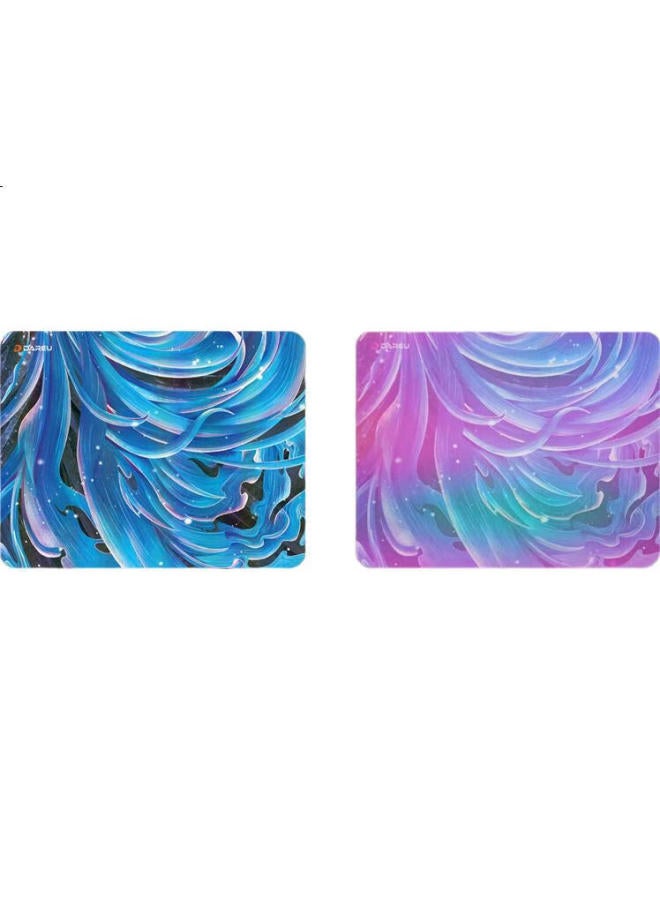 Daryo Dail You Rainbow Glass Film Mouse Pad, Fps Smooth Gaming E-Sports Mouse Pad, Waterproof Sweat-Resistant Large Size Csgo/Valve/Professional-Grade Desk Pad, Qingyu - Image 3