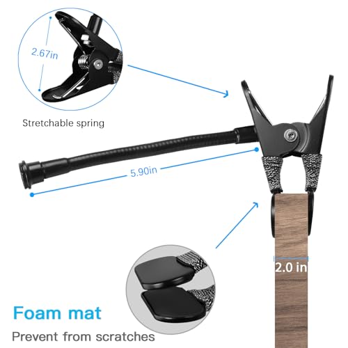 OkeMeeo Flexible Clip Mount for Blink Outdoor 4/Blink Outdoor/XT2/XT/Mini/Arlo and More Security Cameras for Pole,Tree, Fence(No Drill, Black,1 Pack) - Image 3