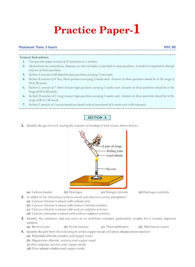 Oswaal CBSE Question Bank Class 10 Science, Chapterwise and Topicwise Solved Papers For Board Exams 2025