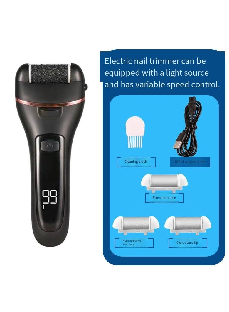general Electric Callus Remover for Feet with Vacuum,Professional Pedicure Tools Kit Foot File Callus Remover