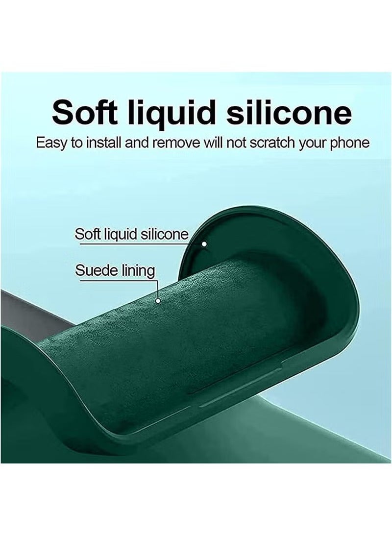 TIGER Liquid Silicone Ultra Thin TPU Phone Case Cover for Nothing Phone 1 5G (2022) – Dark Green, Shockproof, Anti-Fingerprint, Slim Fit Soft Protective Back Cover with Smooth Grip and Scratch-Resistant Design for Daily Protection - Image 4